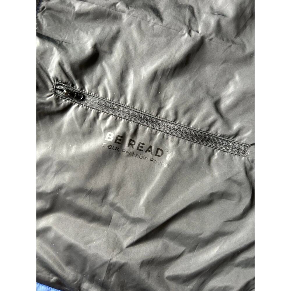 Cutter & Buck CBUK Womens Puffer Vest L Blue Black Quilted Full Zip Outdoor NWT - Picture 10 of 12